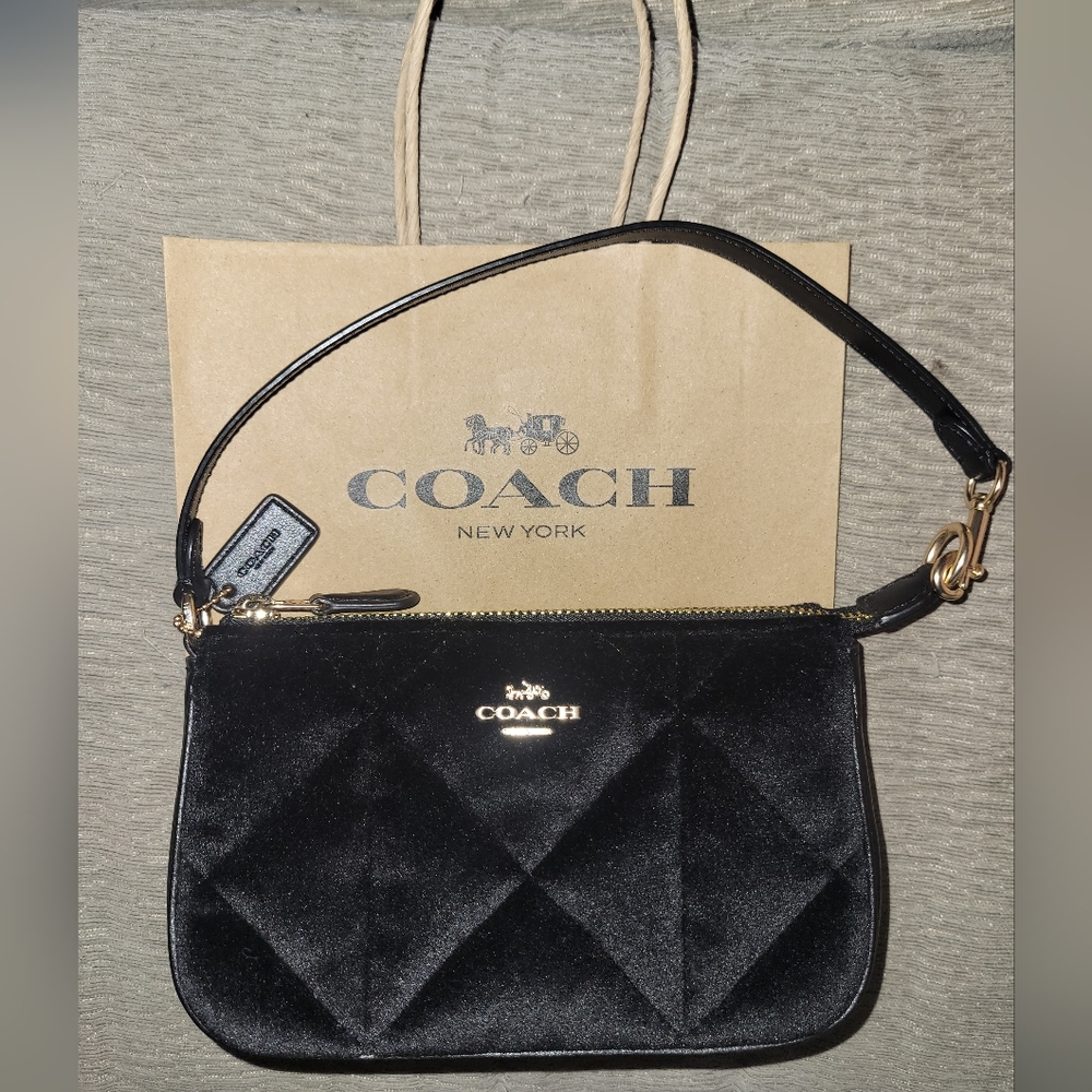 Coach Velvet Bag